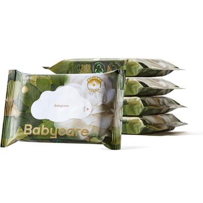 babycare山茶湿巾小包便携装