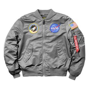 飞行员夹克男春秋太空阿尔法alpha版型宇航nasa联名棒球服外套MA1
