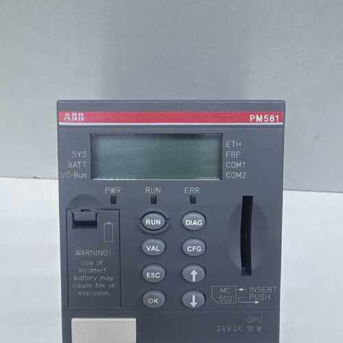 ABB PM581 Central Processing Unit 256kB Ethernet