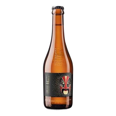 雪花啤酒脸谱花脸418ml*12瓶原麦汁浓度11.5°P整箱装官方正品