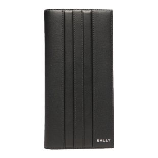 【6期免息】BALLY巴利黑色牛皮革男士钱包6308479