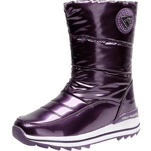 东北雪地靴女冬季加绒加厚中筒2022新款防水防滑女士棉鞋保暖靴子