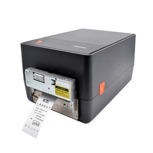 服饰水洗唛干洗店带自动切刀打印机吊牌合格证缎带布标仓库物流固定资产不干胶贴纸碳带条码标签热转印打印机