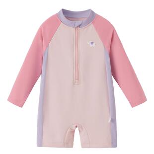 [防晒速干]儿童泳衣女孩男童长袖沙滩服男宝宝连体泳装女童游泳衣
