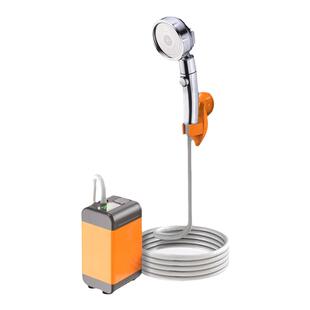 宿舍洗澡神器户外农村出租房自吸式电泵淋浴器简易便携式抽水花洒