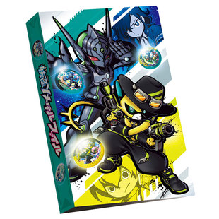 妖怪手表 妖怪Y徽章 剑豪红丸|英杰变化|宇宙侵略者 收藏册