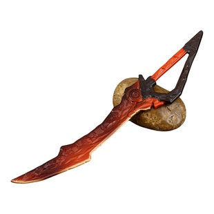 和平精英游戏传世武器熔岩双手刀金属武器模型玩具合金摆件22CM