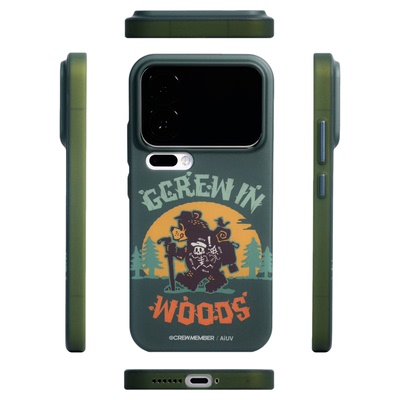 【AIUV x 吉考斯工业】适用于小米17promax联名手机壳iPhone17pm霍尔磁吸无线充电k90pm保护套tpu+pc外壳