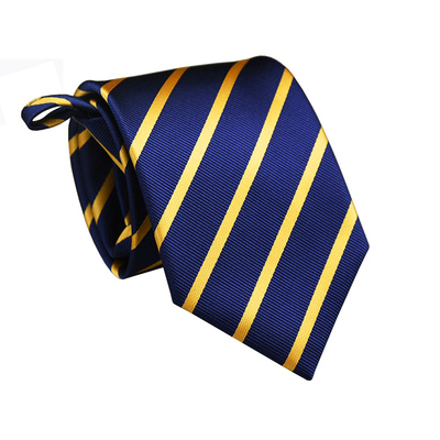 男士免打结拉链式正装商务领带