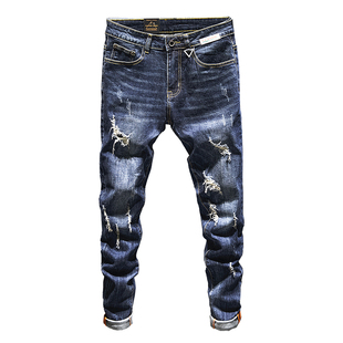 连帽加绒牛仔外套男冬季加厚保暖中长棉衣bf港风宽松大码潮牌夹克