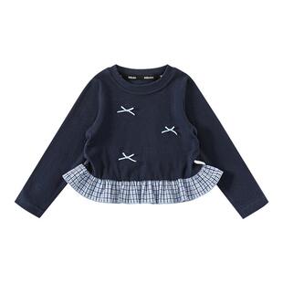女童打底衫长袖T恤2026春秋新款女宝宝春季上衣洋气儿童衣服童装