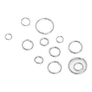 14K包金开口圈O圈连接环保色项链手链收尾连接圈手工diy饰品配件