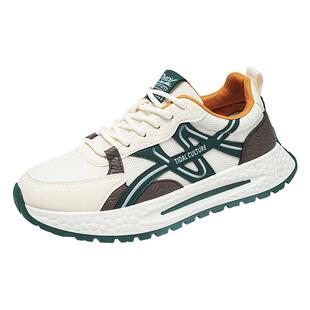 阿甘男鞋2026新款春季今年流行爆款运动休闲增高高级感透气老爹鞋