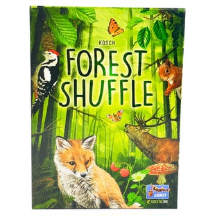 Forest Shuffle森森不息英文桌游卡牌扑克牌多人聚会儿童益智游戏