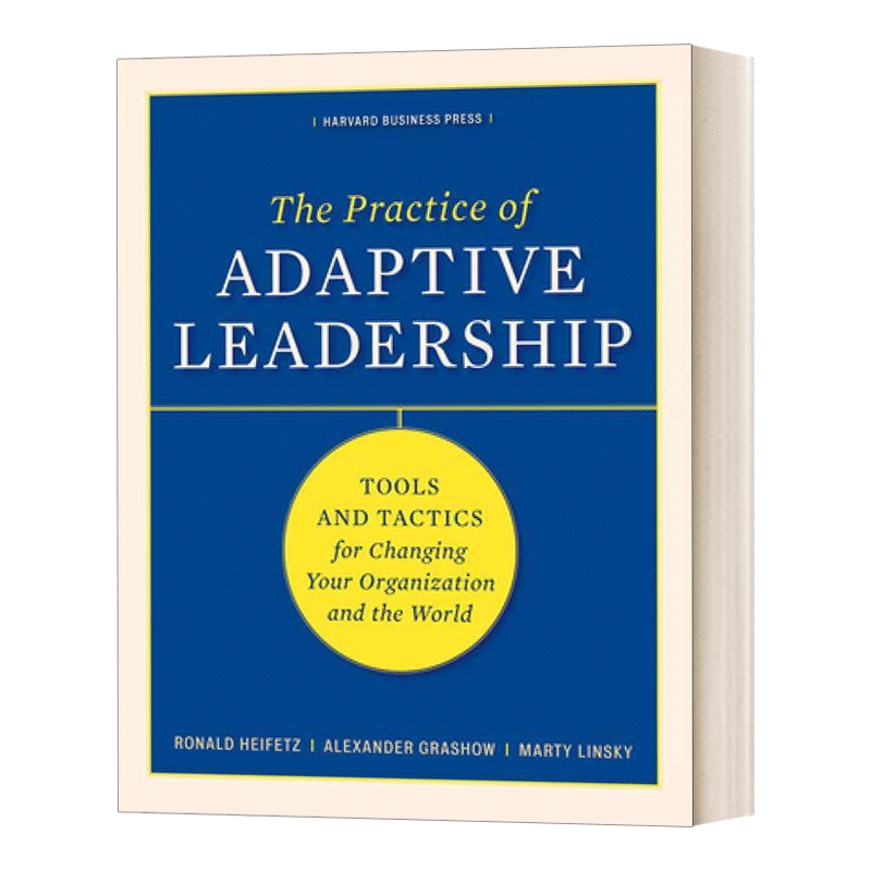 英文原版 The Practice of Adaptive Leadership 适应性领导的实践 精装 英文版 进口英语原版书籍