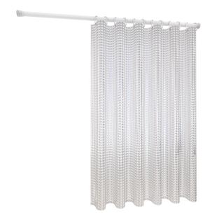 卫生间洗澡遮挡浴帘布防霉防水浴室淋浴干湿分离隔断门帘子窗帘杆