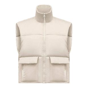 ECCO x NRL联名 新款轻盈羽绒马甲短款时尚保暖外套女EN253J030