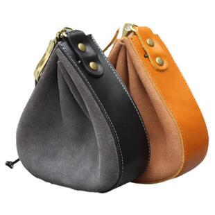 真皮手工制作文玩收纳袋首饰袋EDC收纳神器手串牛皮108盘玩收纳包