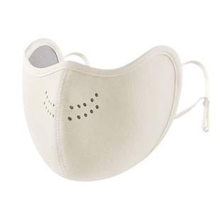 澳绒保暖口罩秋冬季女高颜值东北骑行滑雪防寒防风透气防晒面罩男