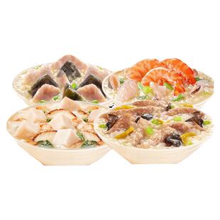 冻干速食粥早餐免煮懒人即食粥饭皮蛋瘦牛肉海鲜方便冲泡代餐食品