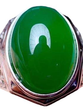 男款椭圆15*20封底配件戒托