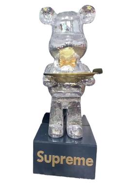 暴力熊客厅摆件存钱罐轻奢高档