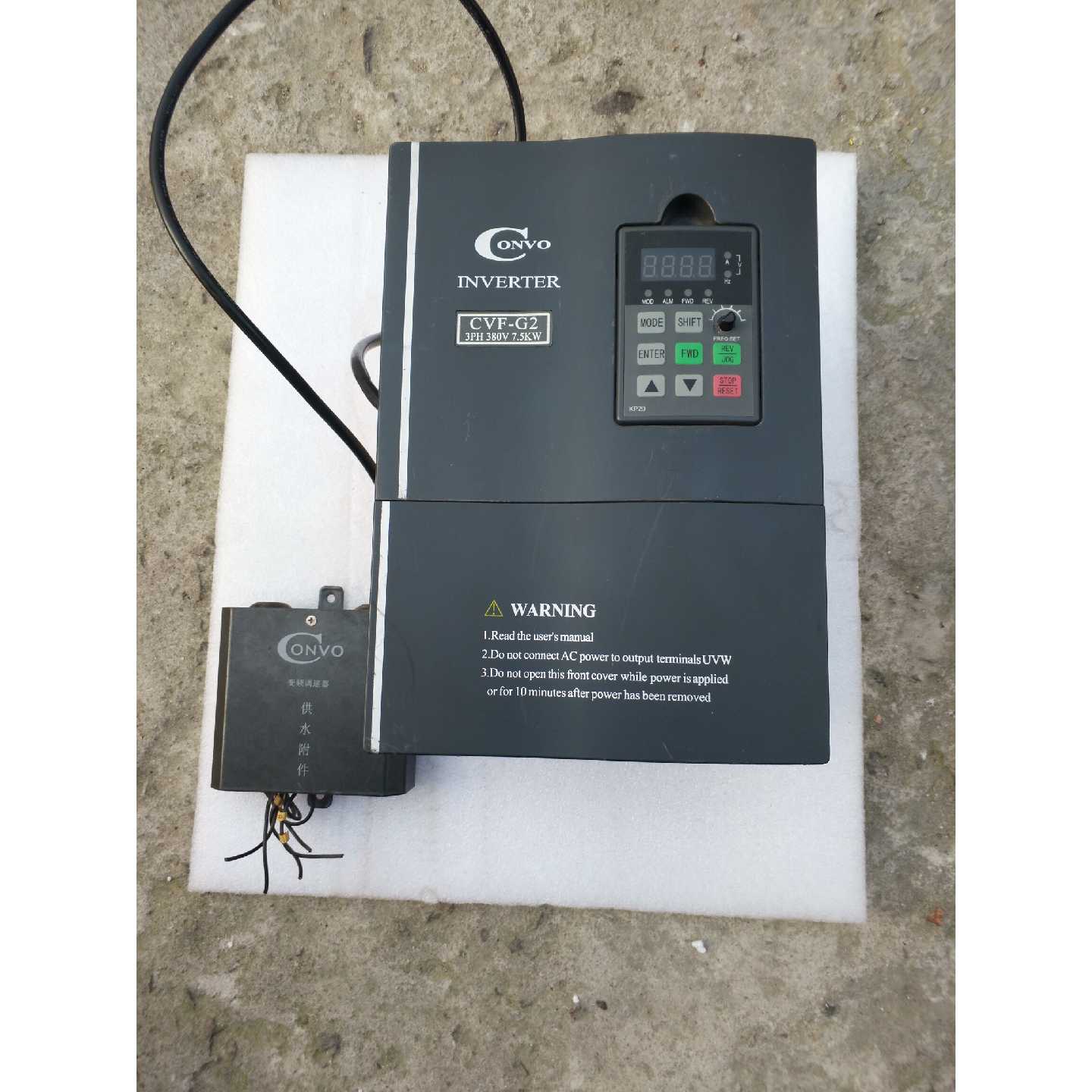 议价-康沃变频器CVF-G2-4T0055C,,成色如