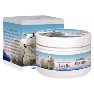 新西兰Alpine Silk绵羊油眼霜去细纹紧致抗皱淡化黑眼圈30g