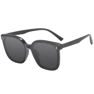 康视顿黑色GM潮酷儿童墨镜亲子款男孩女童太阳镜帅气风青少年墨镜