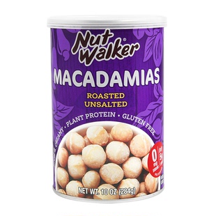 荷利特佳喜乐果无盐夏威夷果284g罐装