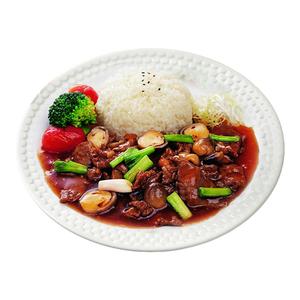 料理包鲜菇牛肉200g速食商用外卖快餐半成品菜预制菜美食盖浇饭