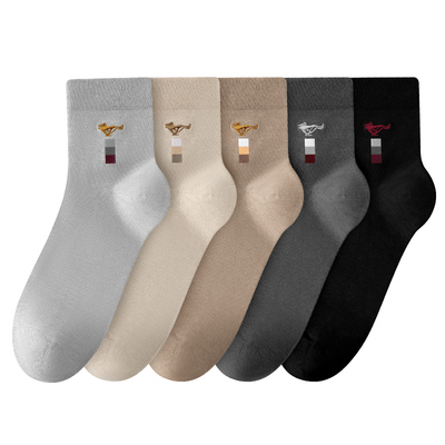 七匹狼袜子男士纯棉吸汗防臭透气