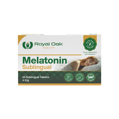 【自营】Royal Oak皇家橡树褪黑素助眠睡眠舌下片舒压sleep闪睡片