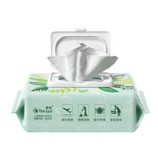 希望宝宝湿巾婴儿手口专用80抽*4包木糖醇宝宝孕妇专用湿纸巾