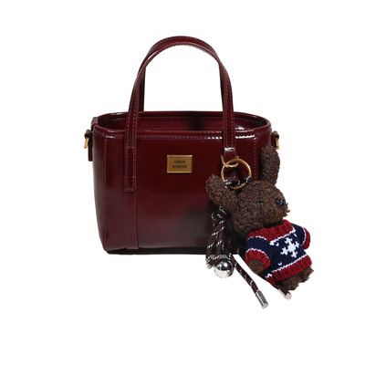 质感百搭斜挎小包水桶包小托特