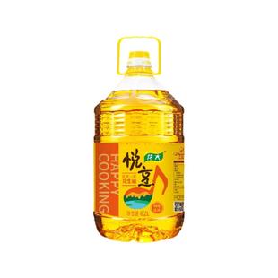 龙大花生油压榨一级6.2L物理压榨滴滴浓香