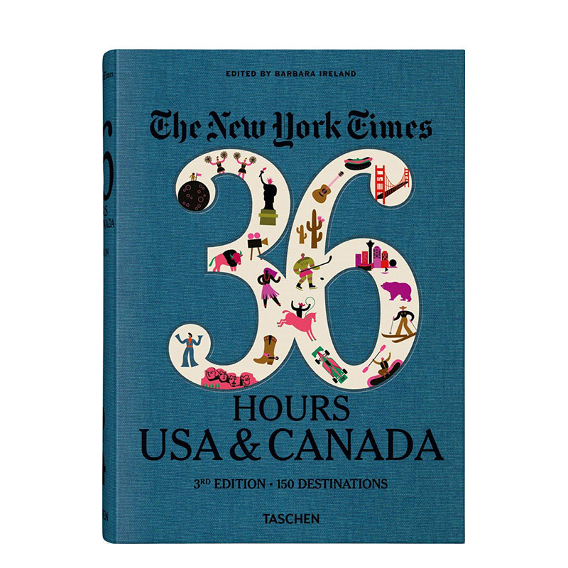 【现货】纽约时报 36小时:美国和加拿大 New York Times:36 Hours USA & Canada 英文原版北美旅游出行指南书籍旅行 TASCHEN塔森