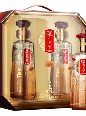 泸州老窖定制酒悦龙门礼顺52度