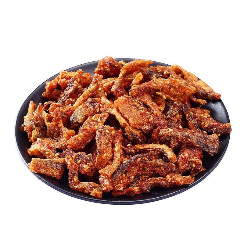 【大包装净重】香辣鱼皮新鲜甜辣海鲜鱼产蜜汁鱼皮高品质零食批发