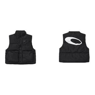 Without Me/VULCAN空气层棉服背心廓形充棉保暖高街解构百搭 马甲