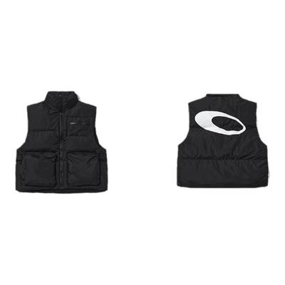 廓形充棉保暖高街解构百搭马甲