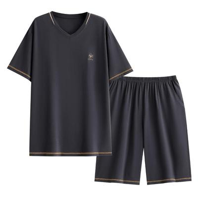 睡衣男士夏季款莫代尔短袖家居服