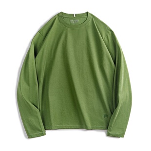 马登工装 美式休闲sorona凉感长袖T恤索罗娜速干抗菌圆领上衣男春