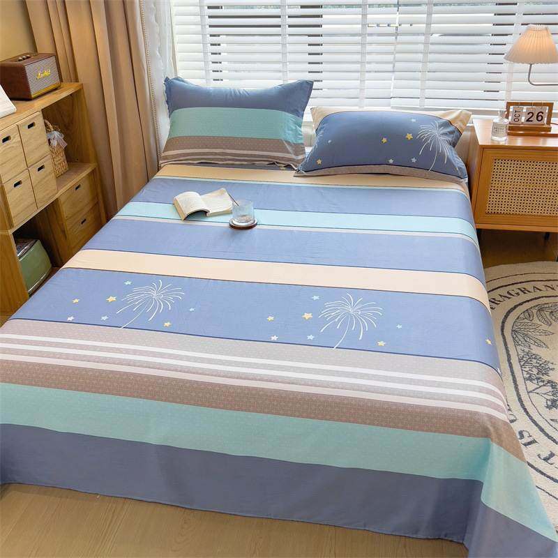 厂家新品全棉斜纹印花纯棉被罩4特价四件套件套被套床单枕套批发