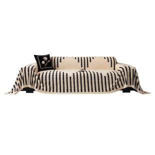 一整张全盖沙发盖布巾2026新款防猫抓坐垫秋冬季毛绒套罩沙发毯子