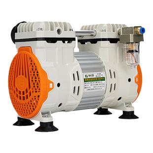 藤原新款无油真空泵静音工业级抽气泵抽真空机负压泵大流量真空泵