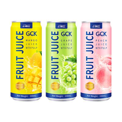 27000 GCK进口果肉果汁饮料果粒山竹葡萄汁NFC鲜榨0脂肪饮品