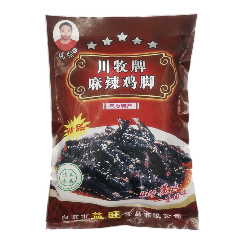 脱骨开袋即食凤爪乌鸡爪川牧去骨