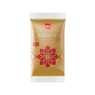展艺低糖纯白莲蓉月饼馅料红豆沙