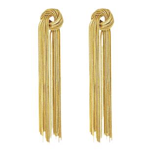 狂飙陈书婷高叶大嫂同款流苏耳环气质时尚长款夸张耳饰轻奢高级感